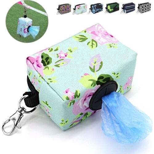 Portable Dog Poop Bag Holder Pouch Outdoor Dog Waste Bag Dispenser Pet Puppy Cat Pick Up Poop Bag Pet Supplies Garbage Bags