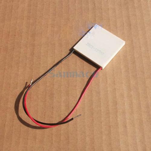 40x40x3.8mm 7A 15V 60W TEC1-12707 Thermoelectric Cooler Peltier Heatsink