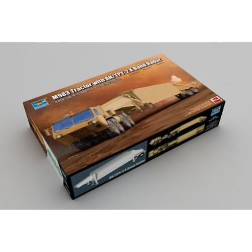 Trumpeter 01059 1/35 M983 Tractor with AN/TPY-2 X Band Radar - Scale Model Kit