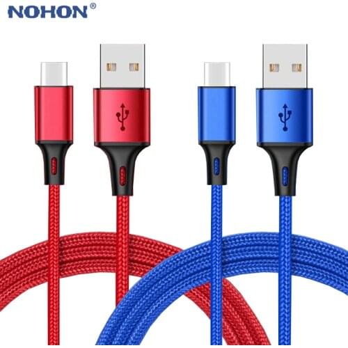 25cm 50cm 1m 2m 3m USB Type C Charge Cable For Samsung Galaxy S9 S8 Plus Note 8 9 Origin USB-C Data Fast Charging Long Wire Cord
