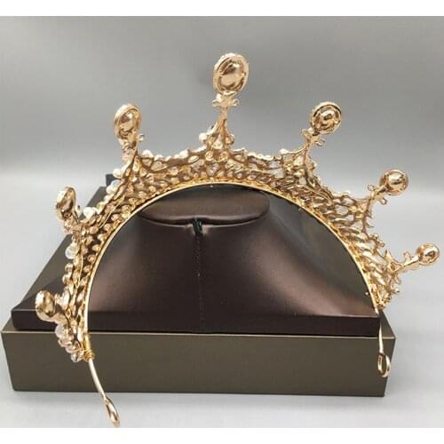 Jeweled Crowns Beautiful Headpiece Wedding Crown Wedding Tiaras Hair Accessories for Prom Birthday Costume Party TT@88