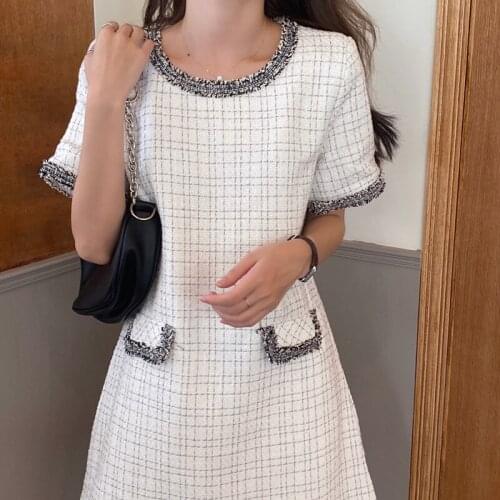 Летние платья в клетку YUZACDWX China At AliExpress