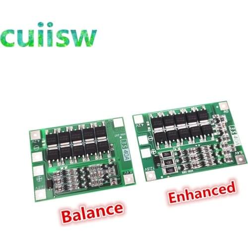 3S 40A Li-ion Lithium Battery Charger Protection Board PCB BMS For 40A Current Drill Motor 11.1V 12.6V Lipo Cell Module Balance