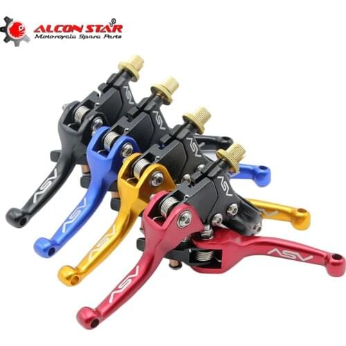 ZSDTRP Motocross Pit Dirt Bike CNC Aluminium ASV Brake Clutch Levers Handle For Honda Triumph Yamaha Suzuki Benelli Ducati