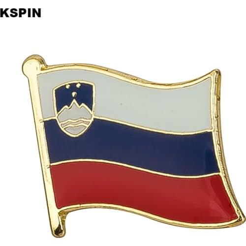 Slovenia flag pin lapel pin badge Brooch Icons 1PC KS-0165 KS-0165