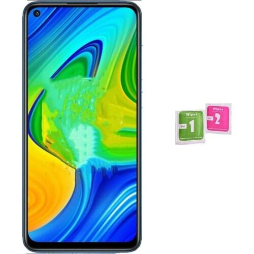 1x Compatible tempered glass Protector Xiaomi Redmi Note 9 generic Pantala not complete Lcd glass-Gmobils