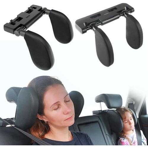Car Neck Headrest Pillow Cushion Seat Support Head Restraint Seat Pillow Headrest Neck Travel Sleeping Cushion For Kids Adults
