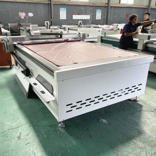 CNC Oscillating Knife Cutting Machine For Leather Corrugated Cardboard Gasket Eva Foam Cloth Vibration Cutting Machine