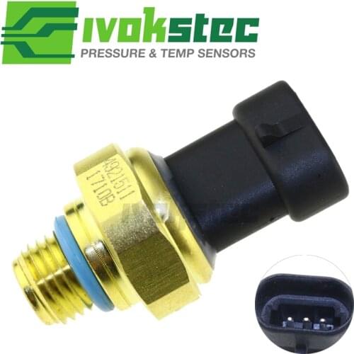 Free Shipping Fuel Oil Gas Pressure Sensor Switch Transducer For Cummins N14 M11 ISX L10 5.9L 4921511 3083716 3080406