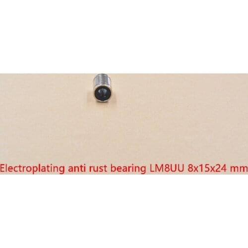 LM8UU LM8UUAJ LME8UU linear ball bearing bush bushing for 8mm rod round shaft