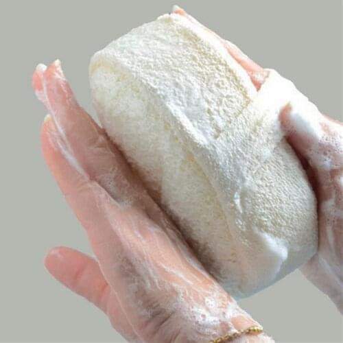 Natural Loofah Sponge Durable Bath Ball Shower Rub Exfoliating Body Feet Scrubber Bathing Back Massage Brush Skin Care Tool