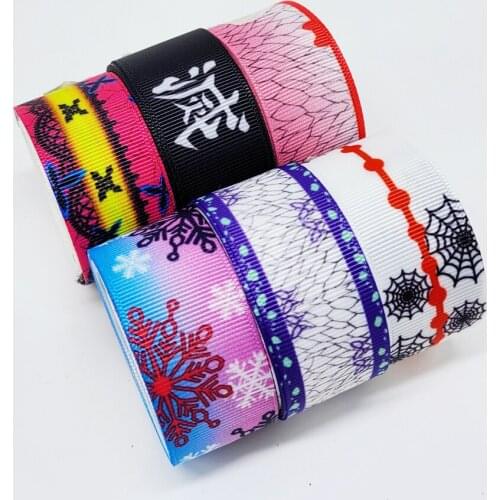 Free shipping characters cartoon characters printed grosgrain ribbon 42418