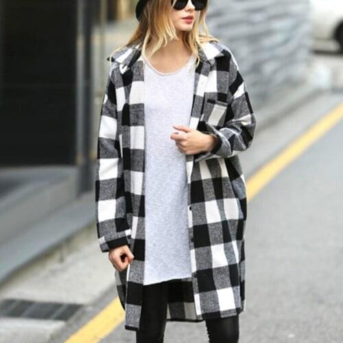 LanLoJer Women's Plaid Shirts