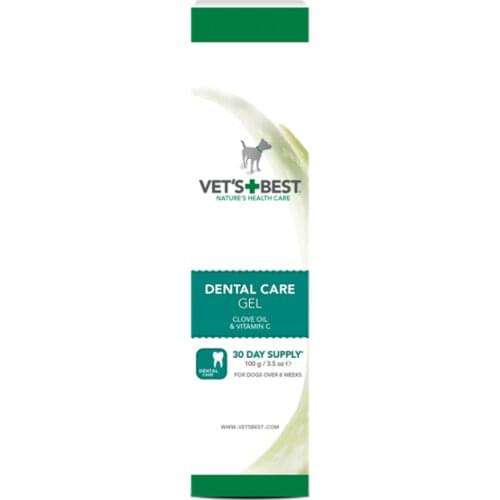 Vet’s Best Dental care GEL for PET Dog CAT Teeth Cleaning and Fresh Breath Vet Formulated Treatment of dental calculus