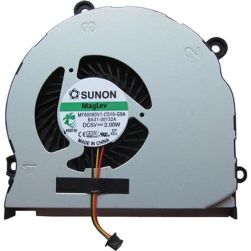 New cpu cooling fan For SAMSUNG NP355 NP355V4X NP355V4C NP350V5C NP355E4C 355V5C MF60090V1-C510-G9A BA31-00132A AB08005HX10K300
