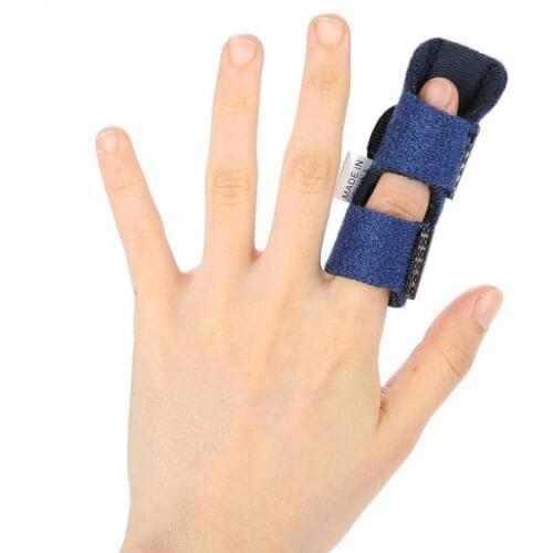 Adjustable Arthritis Finger Splints Support 2 Colors Pain Relief Finger Splint Brace Corrector for Straightening Curved Bandage