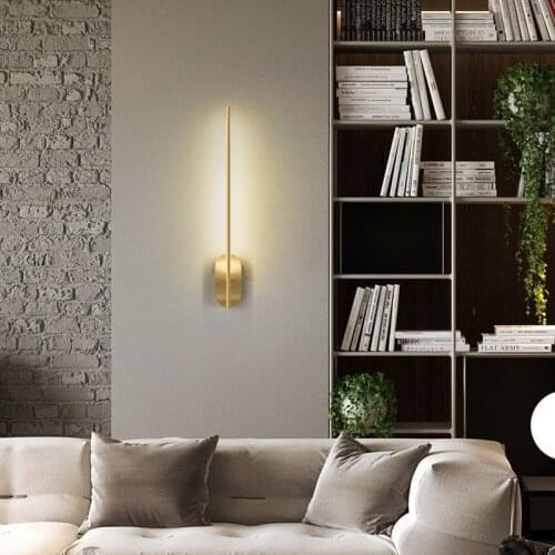 Nordic LED Luxury Wall Lamps for Living Room Bedroom Bedside Decoration Vanity Wall Lamps Mirror Light Hotel Art Indoor Lighting