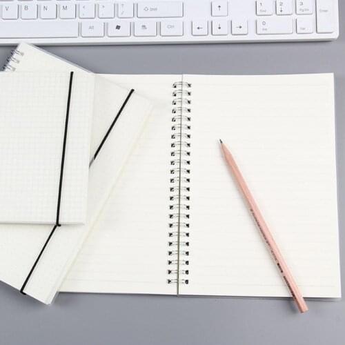 A5/A6 Spiral Book Coil To Do Notebook Blank Grid Line Paper Diary Stationery