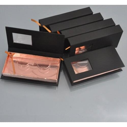 20pcs/pack Wholesale Eyelash Packaging Box Lash Boxes Packaging custom logo Faux Cils 3d Mink Lashes Package Case Bulk Vendors