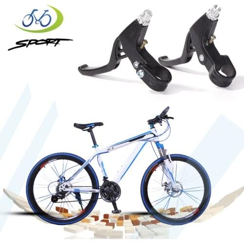 Bicycle BMX Brake Handle 2-finger Bike Lightweight Aluminum Clutch Grip MTB Mountain Bike Cycling Brake Levers Free Shipping