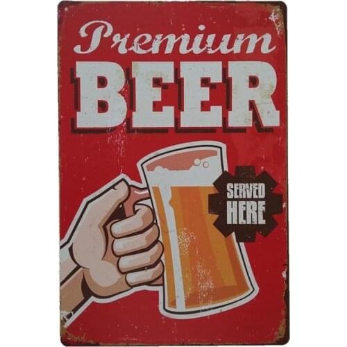 Vintage Metal Tin Sign Painting Poster Vintage Wall Art Sticker Plaque Bar Pub Club Cafe Home Garage Casino Plate Wall Decor
