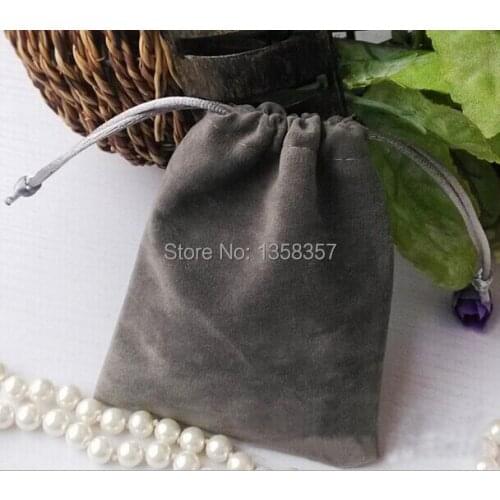 High quality drawstring velvet bag for jewelry gift ornament necklace vanilla ring mobile phone bags\pouch customized wholesale