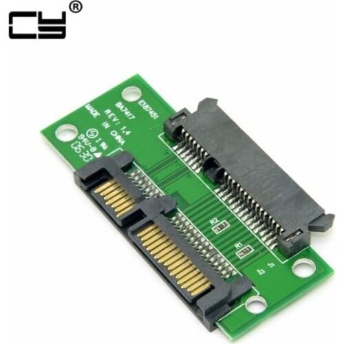 3.5" & 2.5 inch SATA 22Pin 7+15 Male to SATA 22P Female Extension Convertor Adapter PCBA