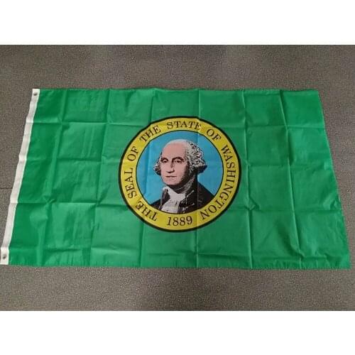 90*150cm us usa state 1889 washington flag