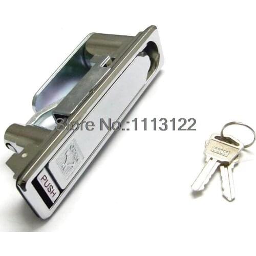 A-180-2 Zinc Alloy Electrical Door Panel Cabinet Lock Telecommunication Box Door Lock Waterproof cylinder Panel lock 1 PC