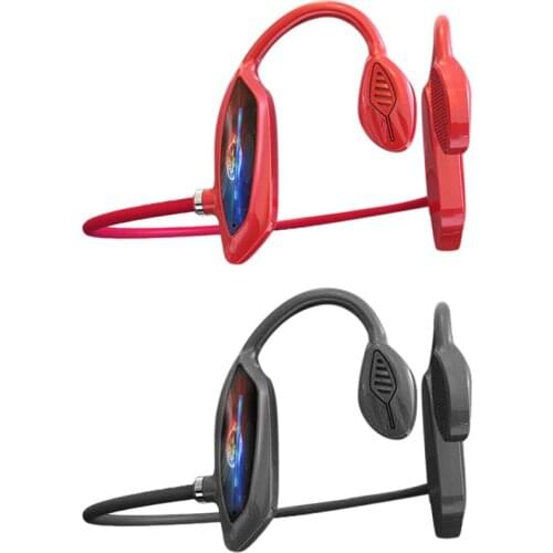 Bone Conduction Wireless Bluetooth Headset, Stereo Ear Hanging Sports Earphone, for Running, Sports, Fitness