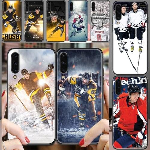 Alexander Ovechkin Sidney Crosby Phone case For Samsung Galaxy A 3 5 7 8 10 20 21 30 40 50 51 70 71 E S 2016 2018 4G black