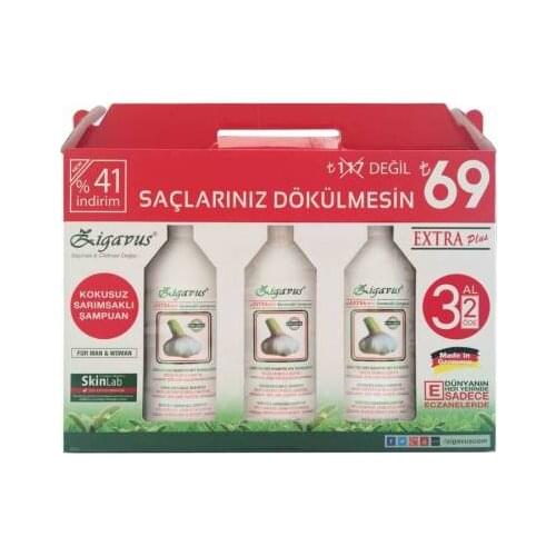 Zigavus Extra Plus Garlic Shampoo 3 Al 2 Pay