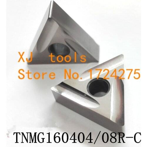 Ceramic blade metal 10PCS TNMG160404 R-C / TNMG160408 R-C ceramic inserts, processing and high degree of finish, insert MTJNR