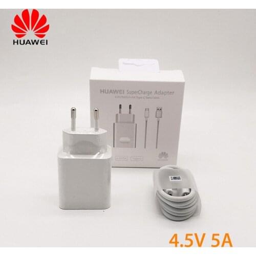 Original Huawei Charger nova 5 p20 p10 Mate 20 10 9 Pro Plus Supercharge EU UK Wall adapter 5A Fast Quick Charge 22.5w