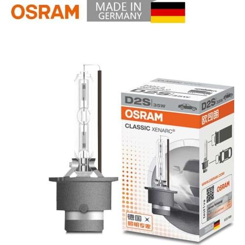 OSRAM Xenon Original quality Car Headlight D2S Auto Light Standard Lamp 4200K 12V 35W HID 66240 CLC (Single)