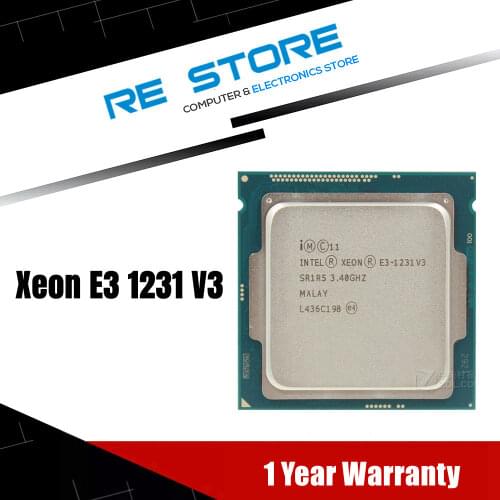 Intel Xeon E3 1231 v3 E3 1231v3 3.3GHz Quad-Core CPU Processor 8M 80W LGA 1150