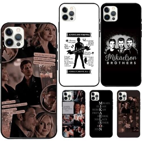 Mikaelson Family Rubber Phone Case For iPhone 12 11 Pro Max Mini XS X XR 7 8 Plus SE 2020 Soft Cover Case