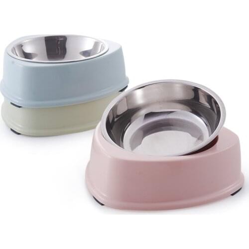 Stainless Steel Pet Bowl Dog Feeder Drinking Bowls Pet Food Bowl comedero perro miska dla psa gamelle chien chat voerbak hond