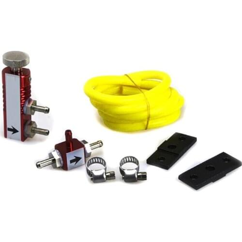 Universal racing Adjustable Manual Turbo Boost Valve Controller Kit 1-30 PSI In-Cabin Booster control