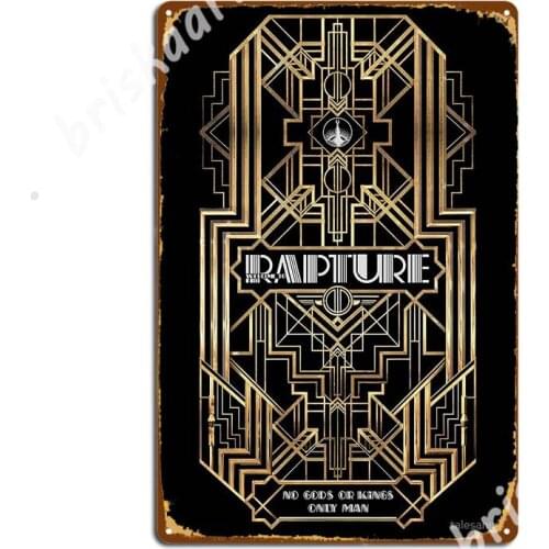 The Great Rapture Metal Signs Cinema Living Room Club Bar Funny Plates Tin sign Posters