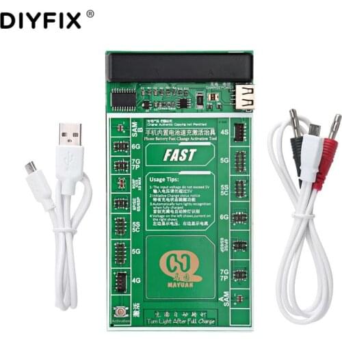 CellPhone Battery Fast Charging and Activation Board For Samsung for iPhone XR XS Max 8 8Plus 7 7Plus 6 6S 6Plus 6SPlus 5 4 Tool