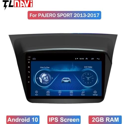 Car Multimedia player 9" Android 10 car GPS Radio for 1MITSUBISHI PAJERO Sport/L200/2006+ Triton/2008+ PAJERO 2010