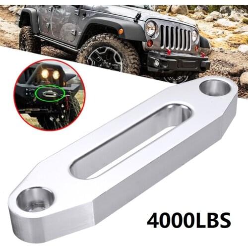 4000LBS Alumimum Synthetic Winch Rope For SUV ATV UTV Car Accessories
