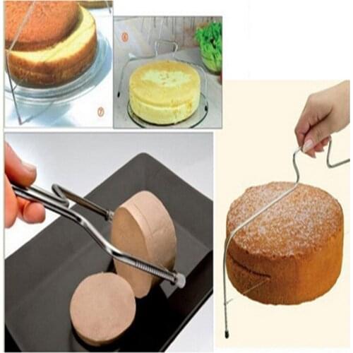 Bread Splitter Cake Wire Slicer Cutter Bread Cutting Leveller Decorating Divider Tool baking
