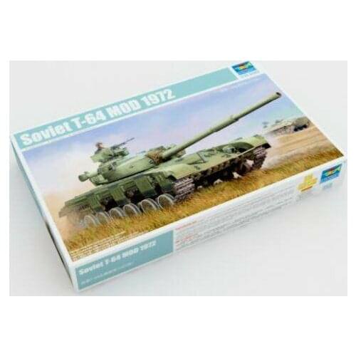 Trumpeter model kit 01578 1/35 Soviet T-64 MOD 1972