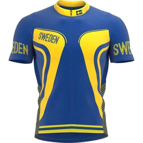 2021 new sweden multiple choices Summer Cycling Jersey Team Mens Bike Road Mountain Race Tops Riding Bicycle Wear Bike clothing
