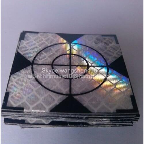 New 100pcs Reflector Sheet 40 x40mm ( 40x40) Reflective tape target total station
