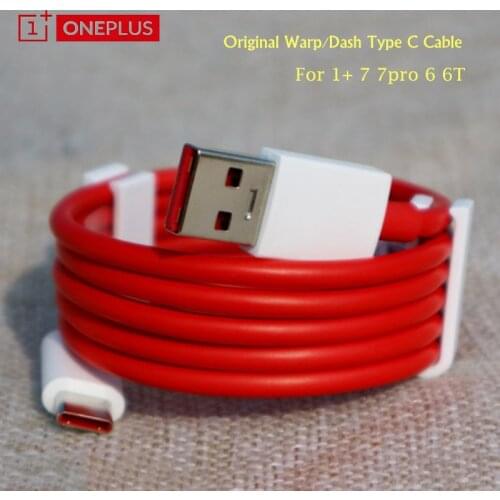 Oneplus Red 4A Usb 3.1 Type C Cable One Plus 6 Dash Charger Data Line 35CM/100cm/150cm/200cm for One Plus 7 7t 6T 5T 5 t 3 t