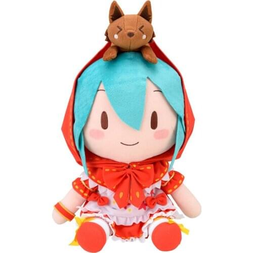 Pre-Sale Vocaloid Hatsune Project Diva Arcade Future Tone Little Red Riding Hood Large Anime Stuffed Toy Gifts Plush Doll