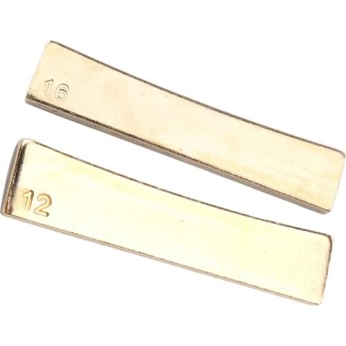 2x Guitar Radius Fingerboard Fret Press Caul Insert Guitarist Luthier 16 12